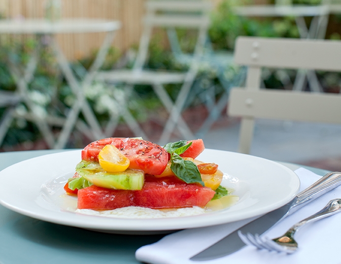  Prepared by one of our exclusive caterers,  Naturally Delicious  